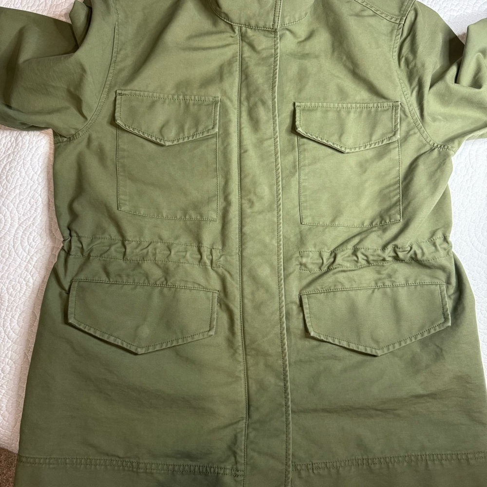 Everlane Olive Green Utility Jacket - Picture 11 of 12